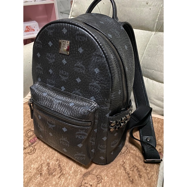 MCM - MCM リュック 黒 地雷系の通販 by とん's shop|エムシーエム