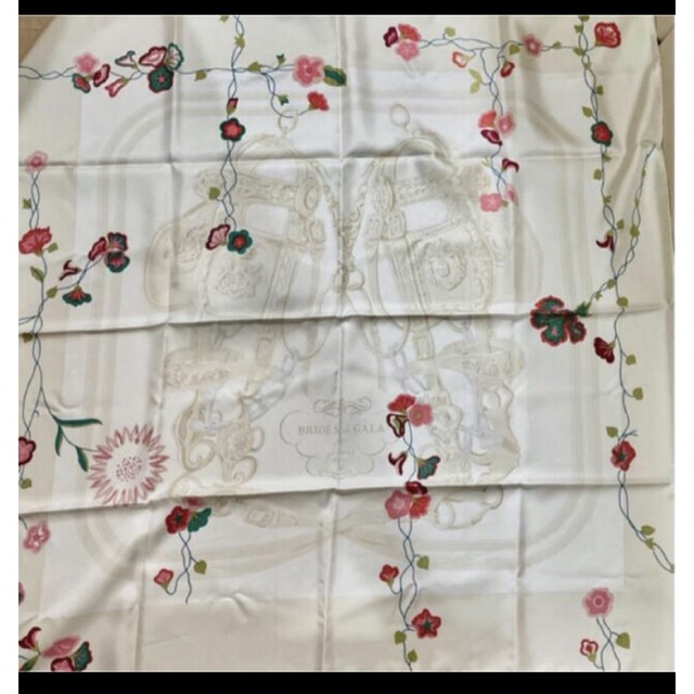 直営店購入正規品新品エルメススカーフHermesブリッド・フルリベージュ