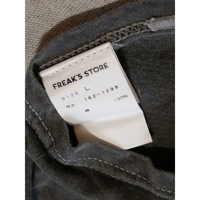 FREAK'S STORE(フリークスストア)のFREAK'S STORE 　Lサイズ　ワイドold加工ガレッジTシャツ メンズのトップス(Tシャツ/カットソー(半袖/袖なし))の商品写真