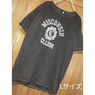 フリークスストア(FREAK'S STORE)のFREAK'S STORE 　Lサイズ　ワイドold加工ガレッジTシャツ(Tシャツ/カットソー(半袖/袖なし))