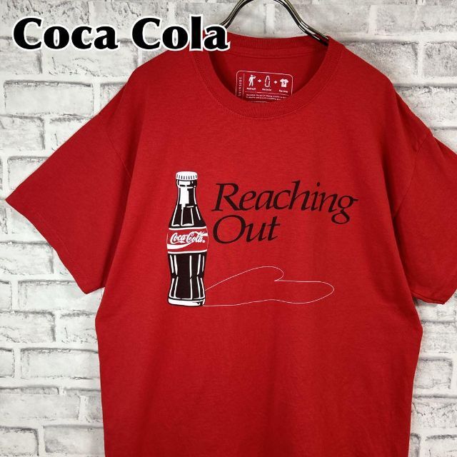 コカ・コーラ(コカコーラ)のCoca Cola コカコーラ ボトル 瓶 リサイクル Tシャツ 半袖 輸入品 メンズのトップス(Tシャツ/カットソー(半袖/袖なし))の商品写真