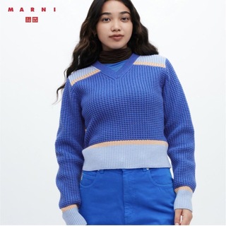 マルニ(Marni)のsale!新品タグ付☆UNIQLO ×MARUNI☆ポップコーンニットセーターB(ニット/セーター)