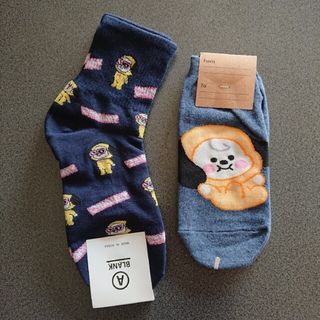専用です【 BTS BT21】靴下 ５足セット♪(ソックス)