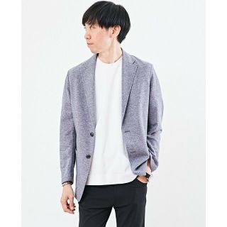 メンズメルローズ(MEN'S MELROSE)の【ブルー】ドライジャージカーディガンジャケット(その他)