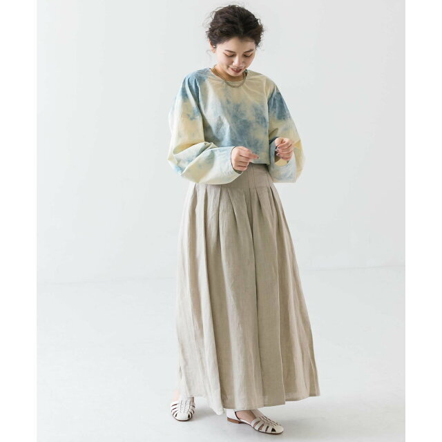 URBAN RESEARCH(アーバンリサーチ)の【MINTGREEN】『別注』O'NEIL OF DUBLIN*UR Soft Pleated Skirt その他のその他(その他)の商品写真