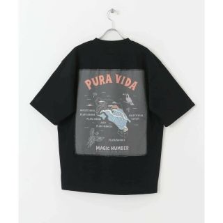 サニーレーベル(Sonny Label)の【BLACK】MAGIC NUMBER PURAVIDA SHORT-SLEEVE T-SHIRTS(Tシャツ/カットソー(半袖/袖なし))