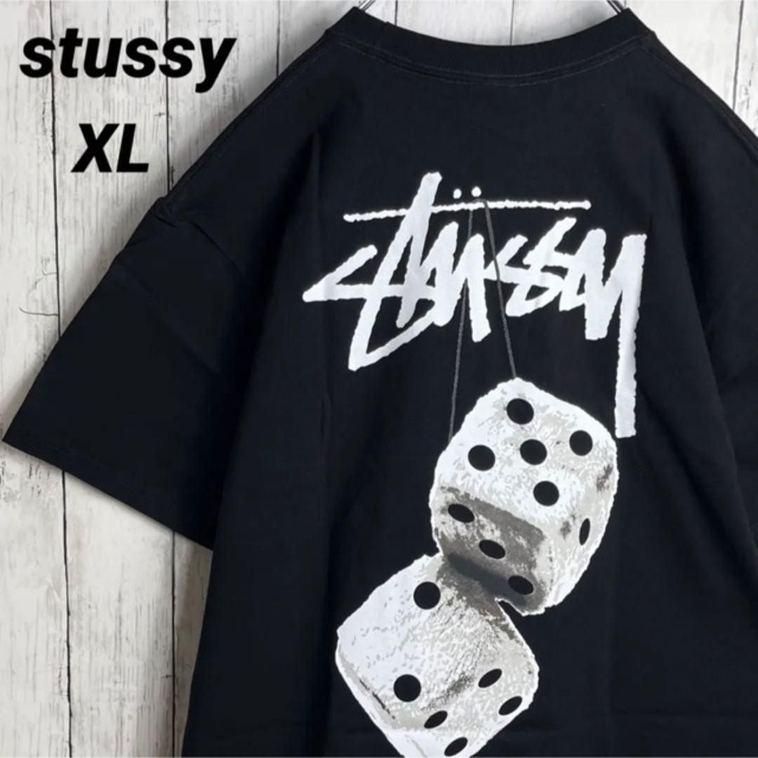 STUSSY   新品両面プリントステューシー ダイス Tシャツ XL