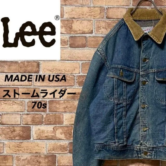 Lee リー 70sヴィンテージ ストームライダー デニムジャケット Gジャン