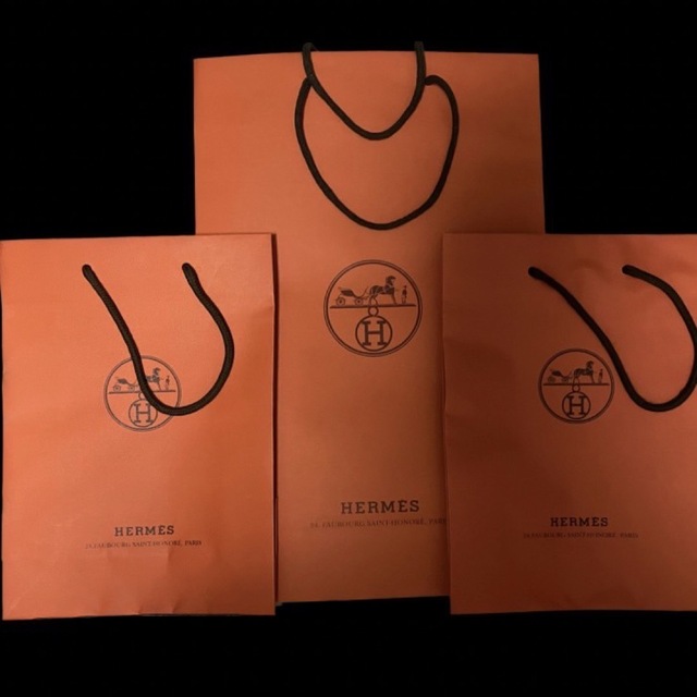 Hermes(エルメス)のエルメス ショッパー 3枚セット レディースのバッグ(ショップ袋)の商品写真