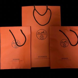 エルメス(Hermes)のエルメス ショッパー 3枚セット(ショップ袋)