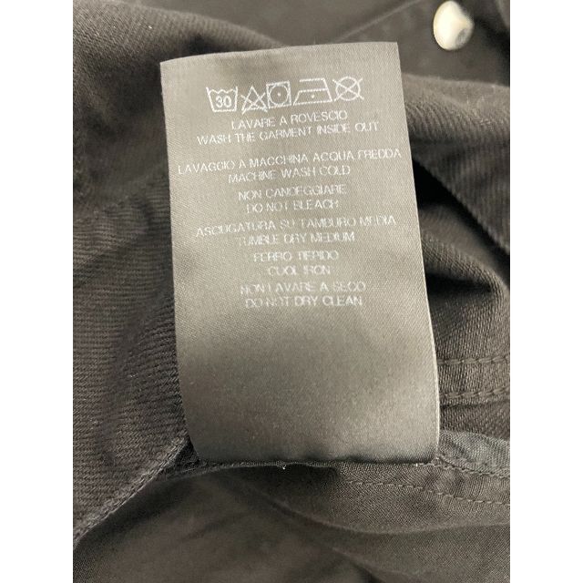 RAF SIMONS - 21AW Raf Simons ロゴパッチ デニムジャケット RAF SIMONS - 21AW Raf Simons ロゴパッチ デニムジャケット