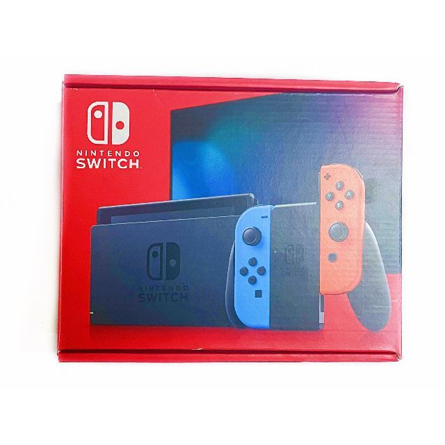 美品 新型 NINTENDO 任天堂 スイッチ Switch ブルーレッドの通販 by