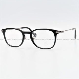 MONCLER - MONCLER ML5078-D 001 メガネ フレーム ブラック ガンメタの