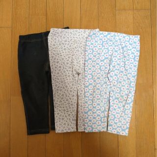 ユニクロ(UNIQLO)のユニクロ🌷10分丈レギンス🌷80cm(パンツ)