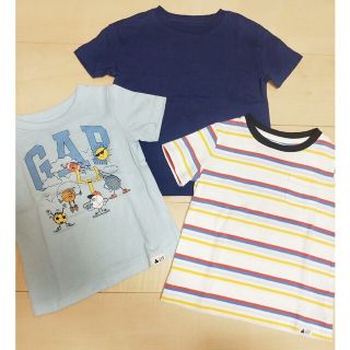 ベビーギャップ(babyGAP)のbabyGAP 半袖Tシャツ 3枚セット(Tシャツ/カットソー)