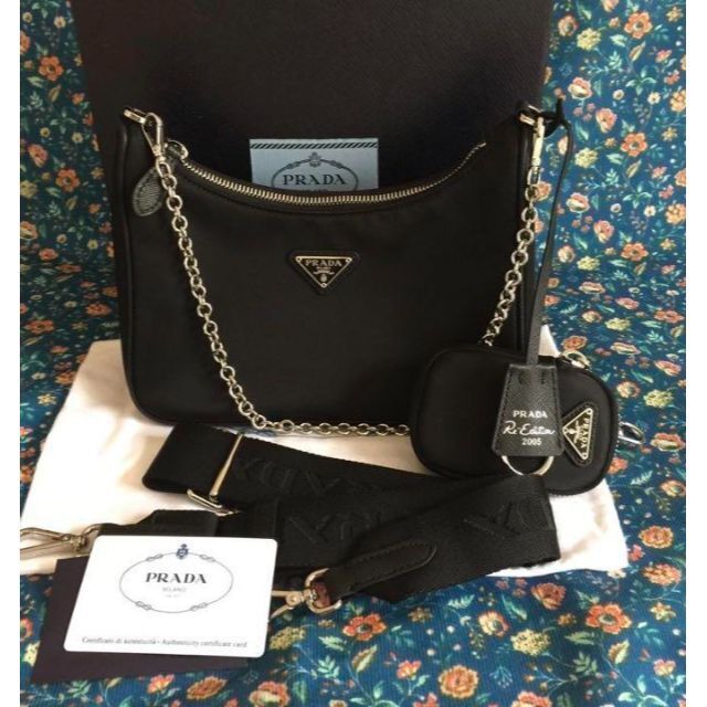 50%OFF! 【極美品】PRADA シルバー プラダ パーティを彩るご馳走や