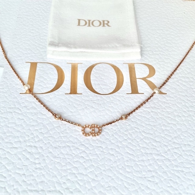 Christian Dior - DIOR ディオール CD パール ネックレス Christian Dior - DIOR ディオール CD パール ネックレス