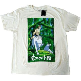 ジブリ - 海外オフィシャル もののけ姫 Tシャツ XL クリーム色 アニメT ...