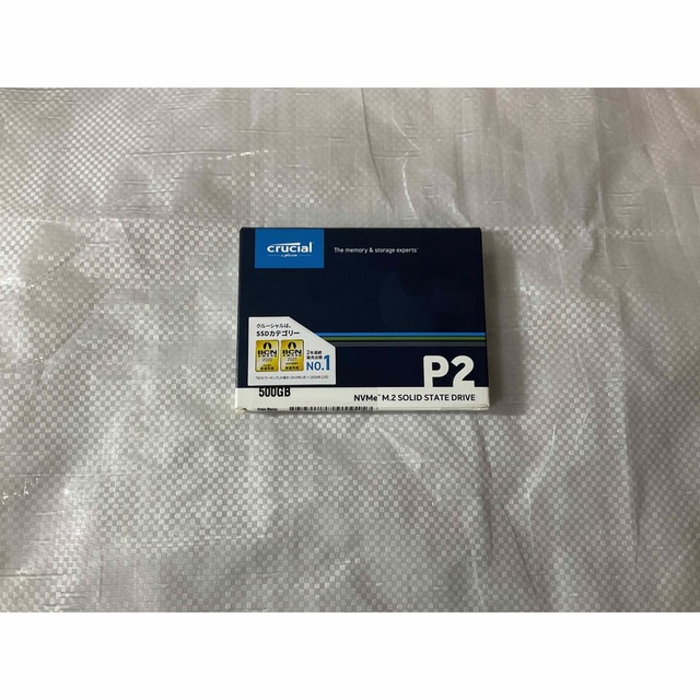 Crucial SSD P2シリーズ　500GB M.2NVMe接続