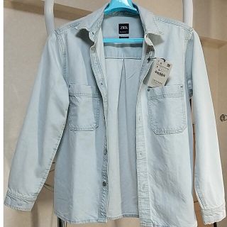 ザラ(ZARA)のデニムシャツジャケット(デニム アウター シャツ)(シャツ)