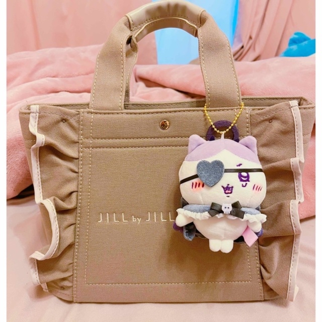 JILLSTUART フリルトート バッグ 小 モカ ジルバイジルスチュアート JILLSTUART フリルトート バッグ 小 モカ ジルバイジルスチュアート