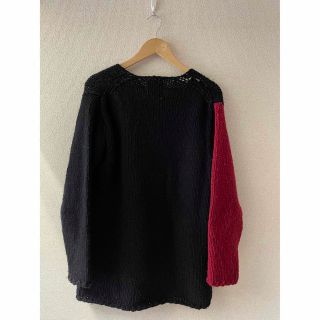 Comme des Garcons HOMME ケーブルニット バイカラー
