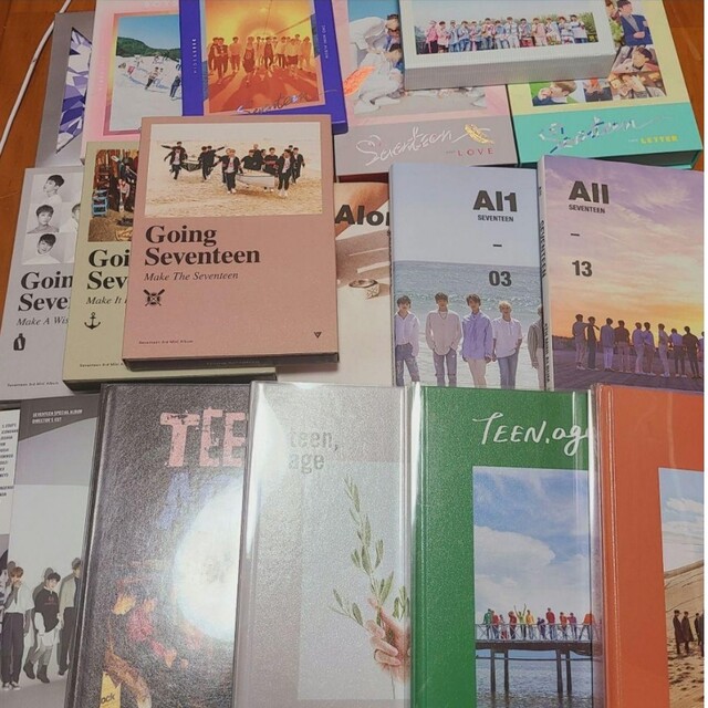 SEVENTEEN アルバム CD まとめ売り トレカ セブチの通販 by ハルカ's