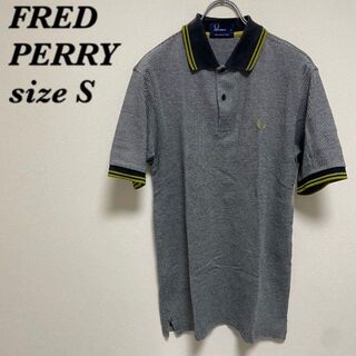 フレッドペリー(FRED PERRY)の【FRED PERRY】フレッドペリー 半袖ポロシャツ Sサイズ お洒落 美品(ポロシャツ)