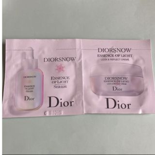 ディオール(Dior)のDior ディオール　スノー美容液　クリームサンプル(サンプル/トライアルキット)