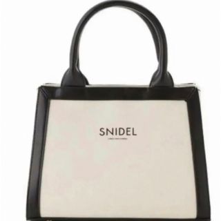 スナイデル(SNIDEL)のsnidel スナイデル ロゴキャンバスバッグ(トートバッグ)