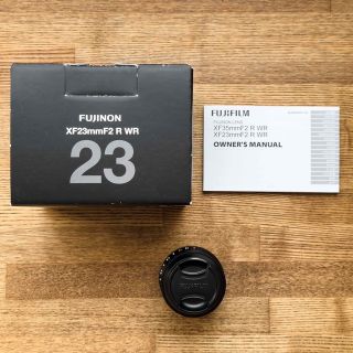 フジフイルム(富士フイルム)のきなこさん専用 XF 23mm f2 R WR フジフイルム ブラック(レンズ(単焦点))