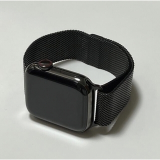 アップルウォッチ(Apple Watch)のApple Watch Series 6 ステンレス グラファイト 40mm(腕時計(デジタル))