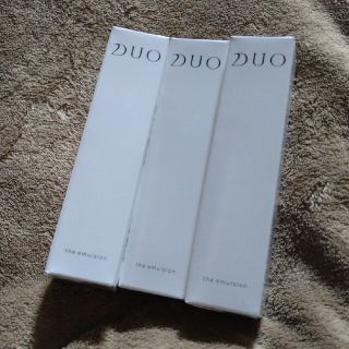 デュオ(DUO)の【最終値下げ】DUO(デュオ) ザ エマルジョン(60ml)　3本セット(乳液/ミルク)