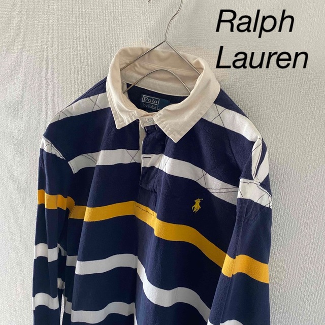 買っ て みた RalphLaurenラルフローレンラガーシャツボーダーメンズ