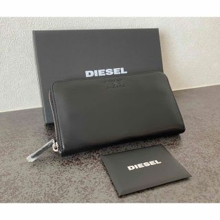 ディーゼル(DIESEL)の☆少数再入荷☆【新品、未使用】ディーゼル レザー 長財布 ブラック(長財布)