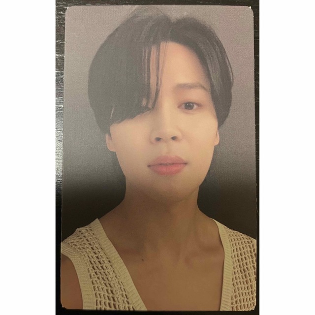 防弾少年団(BTS)(ボウダンショウネンダン)のBTS ジミン　JIMIN FACE Weverse ランダムトレカ　1枚 エンタメ/ホビーのタレントグッズ(アイドルグッズ)の商品写真