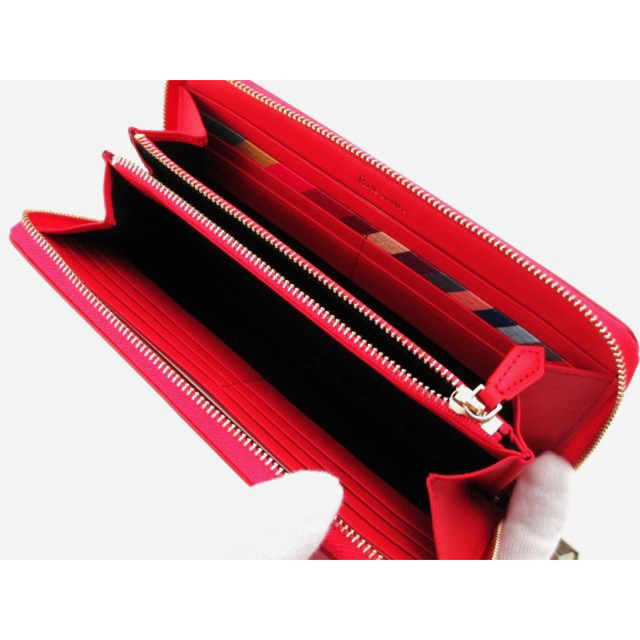 ☆店頭完売☆新品箱なし☆ポールスミス 人気Rファスナー 長財布