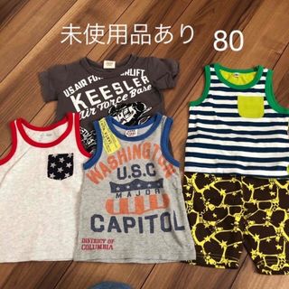 ベビーギャップ(babyGAP)の男の子　夏服　80(Ｔシャツ)