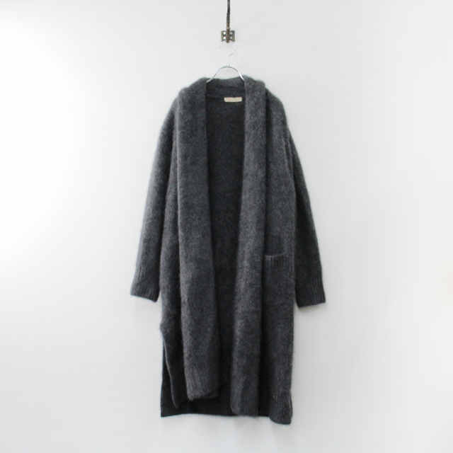 美品 L'Appartement アパルトモン PUNTO D'ORO プントドーロ LONG CARDIGAN ロングカーディガン/グレー【2400013282444】 1