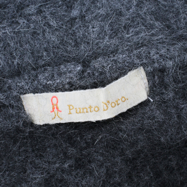 美品 L'Appartement アパルトモン PUNTO D'ORO プントドーロ LONG CARDIGAN ロングカーディガン/グレー【2400013282444】 8