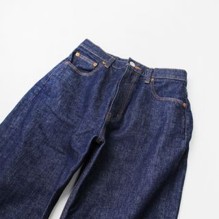 マウジー(moussy)の美品 MOUSSY マウジー PLAIN JEANS STRAIGHT ストレート デニムパンツ 27/インディゴ プレーンジーンズ【2400013283601】(カジュアルパンツ)