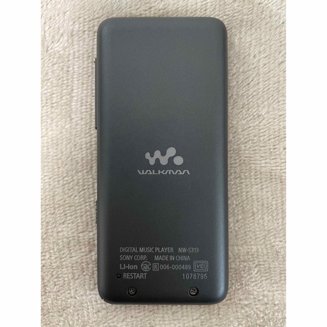 【箱、説明書あり】NW-S313 4GB 黒　エレコムケース付き 3