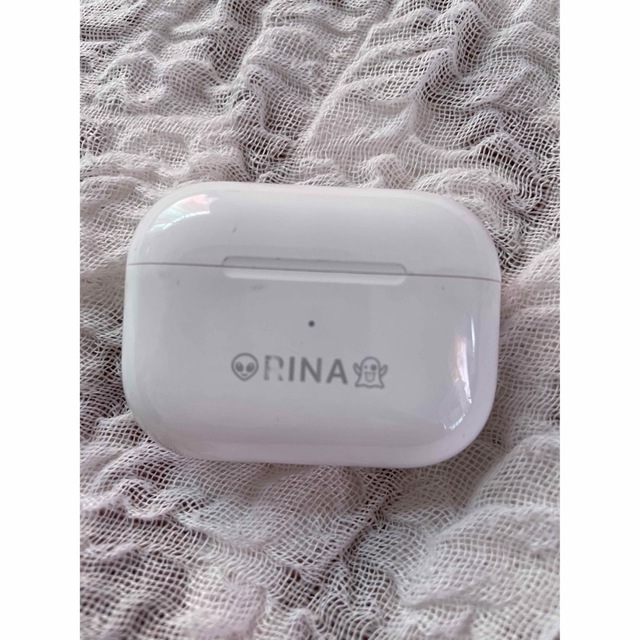 Apple - AirPods Pro 刻印ありの通販 by garo's shop|アップル Apple - AirPods Pro 刻印ありの通販 by garo's shop|アップル