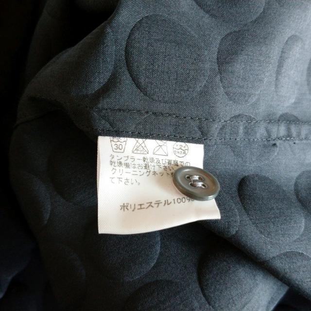 イッセイミヤケ 長袖シャツ サイズ1 S - 黒 - シャツ