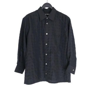 イッセイミヤケ(ISSEY MIYAKE)のイッセイミヤケ 長袖シャツ サイズ1 S - 黒(シャツ)