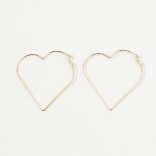 ビームス(BEAMS)のビームス、ハートフープピアス♡(ピアス)