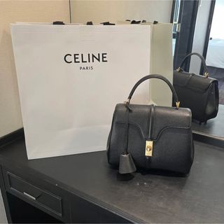 セリーヌ(celine)のセリーヌ　セーズ16  スモール　グレインドカーフスキン【新品未使用】(ハンドバッグ)