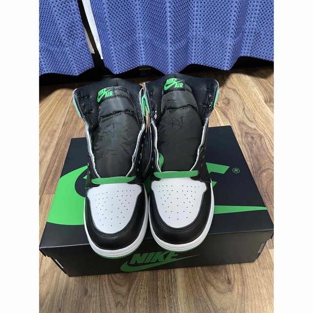 Jordan Brand（NIKE）(ジョーダン)のナイキ エア ジョーダン 1 レトロ HIGH OG ”ラッキー グリーン” メンズの靴/シューズ(スニーカー)の商品写真