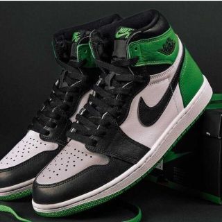 ナイキ(NIKE)のNike Air Jordan 1 High Lucky Green 28cm(スニーカー)