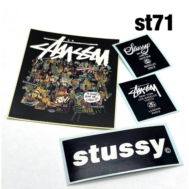 STUSSY(ステューシー)のSTUSSY Sticker Set ステューシー■st71 メンズのファッション小物(その他)の商品写真